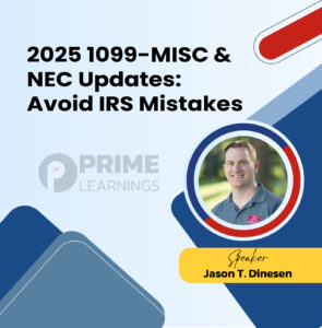 2025 1099-MISC & NEC Updates: Avoid IRS Mistakes
