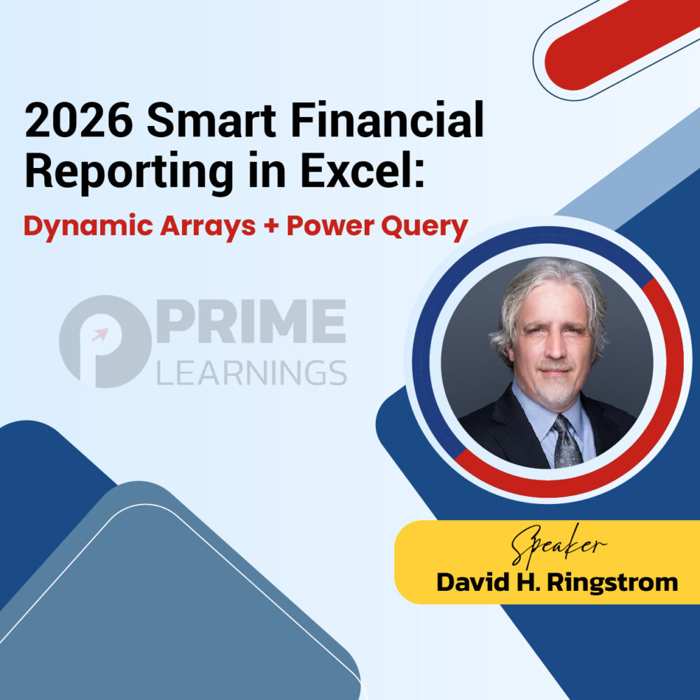 2026 Smart Financial Reporting in Excel: Dynamic Arrays + Power Query