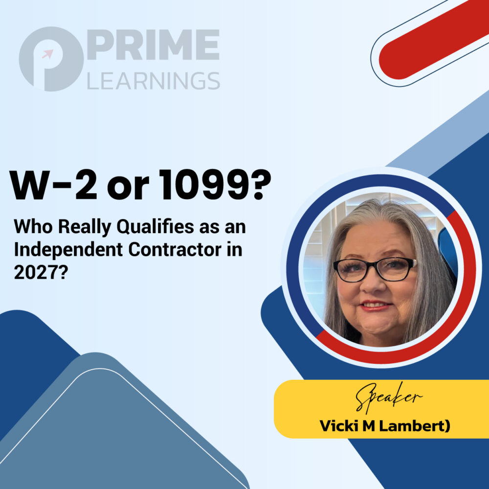 W-2 or 1099? Who Really Qualifies as an Independent Contractor in 2027?